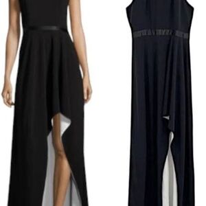 Halston heritage size 6 black formal gown